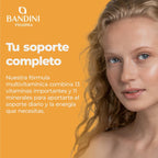 Bandini® Multivitaminas Hombre Y Mujer Con Minerales, 365 Comprimidos (1 Año), Vitamina C, Vitamína B, D, E, Magnesio, Zinc, Calcio, Hierro Y Más, 13 Vitaminas Y 11 Minerales, Multivit Antioxidante