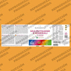 Bandini® Multivitaminas Hombre Y Mujer Con Minerales, 365 Comprimidos (1 Año), Vitamina C, Vitamína B, D, E, Magnesio, Zinc, Calcio, Hierro Y Más, 13 Vitaminas Y 11 Minerales, Multivit Antioxidante
